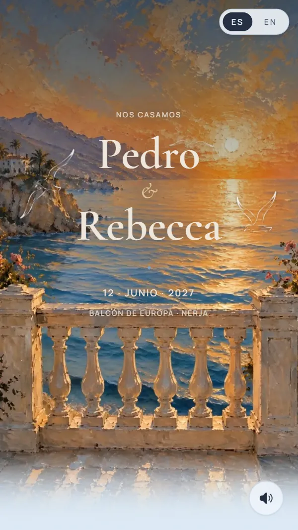 Cabecera de la invitación Costa de Ensueño