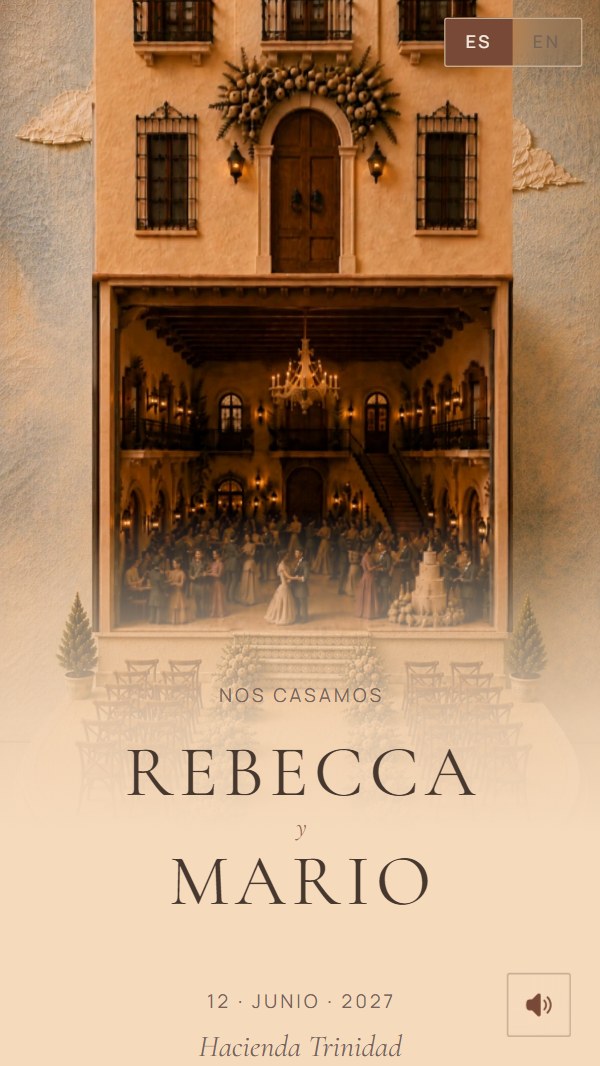 Cabecera de la invitación Maison Éphémère